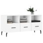 vidaXL TV-Schrank Weiß 102x36x50 cm Holzwerkstoff vidaXL TV-Schrank Weiß 102x36x50 cm Holzwerkstoff