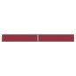 vidaXL Ausziehbare Seitenmarkise 140x1200 cm Rot vidaXL Ausziehbare Seitenmarkise 140x1200 cm Rot