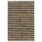 vidaXL Handgewebtes Badematten-Set Jute Stoff Natur und Schwarz vidaXL Handgewebtes Badematten-Set Jute Stoff Natur und Schwarz