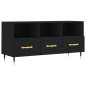 vidaXL TV-Schrank Schwarz 102x36x50 cm Holzwerkstoff vidaXL TV-Schrank Schwarz 102x36x50 cm Holzwerkstoff