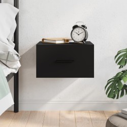 vidaXL Wand-Nachttisch Schwarz 35x35x20 cm