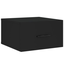 vidaXL Wand-Nachttisch Schwarz 35x35x20 cm