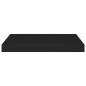 vidaXL Schwebendes Wandregal Schwarz 50x23x3,8 cm MDF vidaXL Schwebendes Wandregal Schwarz 50x23x3,8 cm MDF