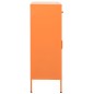 vidaXL Lagerschrank Orange 80x35x101,5 cm Stahl vidaXL Lagerschrank Orange 80x35x101,5 cm Stahl
