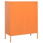 vidaXL Lagerschrank Orange 80x35x101,5 cm Stahl vidaXL Lagerschrank Orange 80x35x101,5 cm Stahl