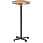 vidaXL Bartisch Rund Ø50x110 cm Akazie Massivholz vidaXL Bartisch Rund Ø50x110 cm Akazie Massivholz