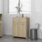 vidaXL Badezimmerschrank Sonoma-Eiche 60x33x80 cm Holzwerkstoff vidaXL Badezimmerschrank Sonoma-Eiche 60x33x80 cm Holzwerkstoff