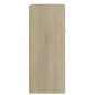vidaXL Badezimmerschrank Sonoma-Eiche 60x33x80 cm Holzwerkstoff vidaXL Badezimmerschrank Sonoma-Eiche 60x33x80 cm Holzwerkstoff