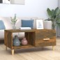 vidaXL Couchtisch Räuchereiche 89,5x50x40 cm Holzwerkstoff vidaXL Couchtisch Räuchereiche 89,5x50x40 cm Holzwerkstoff