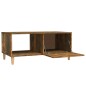 vidaXL Couchtisch Räuchereiche 89,5x50x40 cm Holzwerkstoff vidaXL Couchtisch Räuchereiche 89,5x50x40 cm Holzwerkstoff