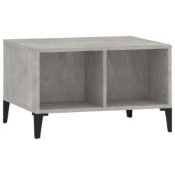 vidaXL Couchtisch Betongrau 60x50x36,5 cm Holzwerkstoff
