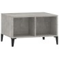 vidaXL Couchtisch Betongrau 60x50x36,5 cm Holzwerkstoff vidaXL Couchtisch Betongrau 60x50x36,5 cm Holzwerkstoff
