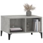 vidaXL Couchtisch Betongrau 60x50x36,5 cm Holzwerkstoff vidaXL Couchtisch Betongrau 60x50x36,5 cm Holzwerkstoff