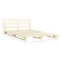 vidaXL Palettenbett Massivholz Kiefer 180×200 cm vidaXL Palettenbett Massivholz Kiefer 180×200 cm