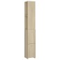 vidaXL Badschrank Sonoma-Eiche 25x26,5x170 cm Holzwerkstoff vidaXL Badschrank Sonoma-Eiche 25x26,5x170 cm Holzwerkstoff