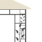 vidaXL Pavillon mit Moskitonetz 3x3x2,73 m Creme 180 g/m² vidaXL Pavillon mit Moskitonetz 3x3x2,73 m Creme 180 g/m²
