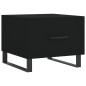vidaXL Couchtisch Schwarz 50x50x40 cm Holzwerkstoff vidaXL Couchtisch Schwarz 50x50x40 cm Holzwerkstoff