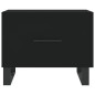 vidaXL Couchtisch Schwarz 50x50x40 cm Holzwerkstoff vidaXL Couchtisch Schwarz 50x50x40 cm Holzwerkstoff