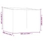 vidaXL Pavillon Weiß 3x3 m 180 g/m² Stoff und Stahl vidaXL Pavillon Weiß 3x3 m 180 g/m² Stoff und Stahl