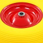 vidaXL Schubkarrenrad mit Achse Massives PU 4,00 - 8 390 mm vidaXL Schubkarrenrad mit Achse Massives PU 4,00 - 8 390 mm