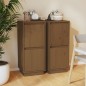 vidaXL Sideboards 2 Stk. Honigbraun 31,5x34x75 cm Massivholz Kiefer vidaXL Sideboards 2 Stk. Honigbraun 31,5x34x75 cm Massivholz Kiefer