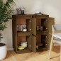 vidaXL Sideboards 2 Stk. Honigbraun 31,5x34x75 cm Massivholz Kiefer vidaXL Sideboards 2 Stk. Honigbraun 31,5x34x75 cm Massivholz Kiefer