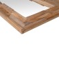 vidaXL Dekorativer Spiegel Teak 120 x 60 cm Rechteckig vidaXL Dekorativer Spiegel Teak 120 x 60 cm Rechteckig