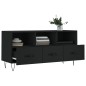 vidaXL TV-Schrank Schwarz 102x36x50 cm Holzwerkstoff vidaXL TV-Schrank Schwarz 102x36x50 cm Holzwerkstoff