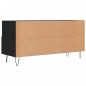 vidaXL TV-Schrank Schwarz 102x36x50 cm Holzwerkstoff vidaXL TV-Schrank Schwarz 102x36x50 cm Holzwerkstoff