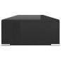vidaXL TV-Tisch/Bildschirmerhöhung Glas Schwarz 80x30x13 cm vidaXL TV-Tisch/Bildschirmerhöhung Glas Schwarz 80x30x13 cm
