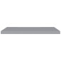 vidaXL Schwebende Wandregale 4 Stk. Grau 90x23,5x3,8cm MDF vidaXL Schwebende Wandregale 4 Stk. Grau 90x23,5x3,8cm MDF