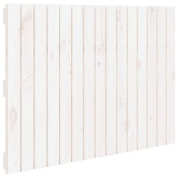 vidaXL Wand-Kopfteil Weiß 95,5x3x60 cm Massivholz Kiefer