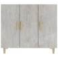 vidaXL Sideboard Betongrau 90x34x80 cm Holzwerkstoff vidaXL Sideboard Betongrau 90x34x80 cm Holzwerkstoff