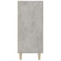 vidaXL Sideboard Betongrau 90x34x80 cm Holzwerkstoff vidaXL Sideboard Betongrau 90x34x80 cm Holzwerkstoff