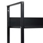 vidaXL Bücherregal 5 Regalböden Schwarz 60x27,6x158,5 cm Holzwerkstoff vidaXL Bücherregal 5 Regalböden Schwarz 60x27,6x158,5 cm Holzwerkstoff