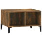 vidaXL Couchtisch Räuchereiche 60x50x36,5 cm Holzwerkstoff vidaXL Couchtisch Räuchereiche 60x50x36,5 cm Holzwerkstoff
