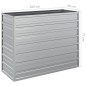 vidaXL Garten-Hochbeet 100x40x77 cm Verzinkter Stahl Silber vidaXL Garten-Hochbeet 100x40x77 cm Verzinkter Stahl Silber