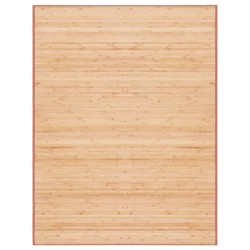 vidaXL Teppich Bambus 150×200 cm Braun