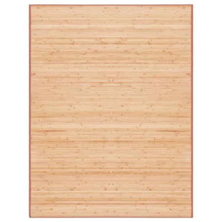 vidaXL Teppich Bambus 150×200 cm Braun