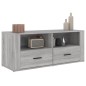 vidaXL TV-Schrank Grau Sonoma 100x35x40 cm Holzwerkstoff vidaXL TV-Schrank Grau Sonoma 100x35x40 cm Holzwerkstoff