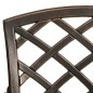 vidaXL 3-tlg. Bistro-Set Aluminiumguss Bronzen vidaXL 3-tlg. Bistro-Set Aluminiumguss Bronzen