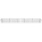 vidaXL Gabionen-Hochbeet Verzinkter Stahl 450×50×50 cm vidaXL Gabionen-Hochbeet Verzinkter Stahl 450×50×50 cm