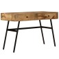 vidaXL Schreibtisch mit Schubladen Massivholz Mango 110×50×76 cm vidaXL Schreibtisch mit Schubladen Massivholz Mango 110×50×76 cm