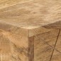 vidaXL Schreibtisch mit Schubladen Massivholz Mango 110×50×76 cm vidaXL Schreibtisch mit Schubladen Massivholz Mango 110×50×76 cm