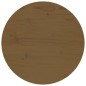 vidaXL Tischplatte Braun Ø40x2,5 cm Massivholz Kiefer vidaXL Tischplatte Braun Ø40x2,5 cm Massivholz Kiefer