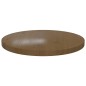 vidaXL Tischplatte Braun Ø40x2,5 cm Massivholz Kiefer vidaXL Tischplatte Braun Ø40x2,5 cm Massivholz Kiefer