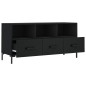 vidaXL TV-Schrank Schwarz 102x36x50 cm Holzwerkstoff vidaXL TV-Schrank Schwarz 102x36x50 cm Holzwerkstoff