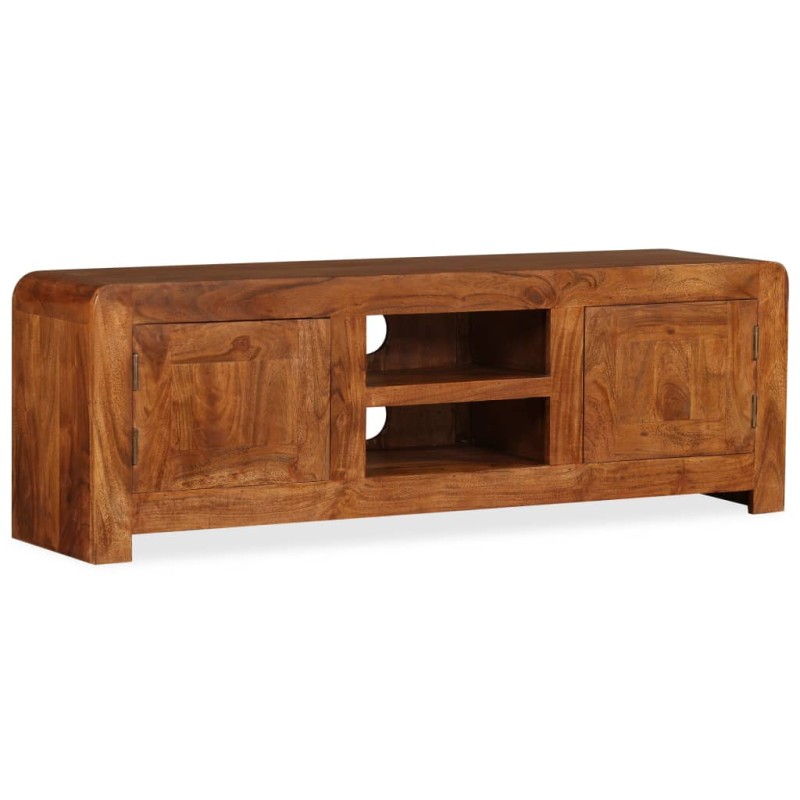 vidaXL TV-Schrank Massivholz mit Honigfarbenem Finish 120x30x40 cm vidaXL TV-Schrank Massivholz mit Honigfarbenem Finish 120x30x40 cm