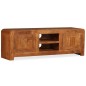 vidaXL TV-Schrank Massivholz mit Honigfarbenem Finish 120x30x40 cm vidaXL TV-Schrank Massivholz mit Honigfarbenem Finish 120x30x40 cm