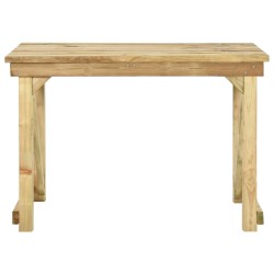 vidaXL Gartentisch 110x79x75 cm Imprägniertes Kiefernholz 